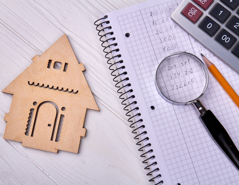 Hidden cost of home repairs representation using a computation on a paper- Home Buy Cash